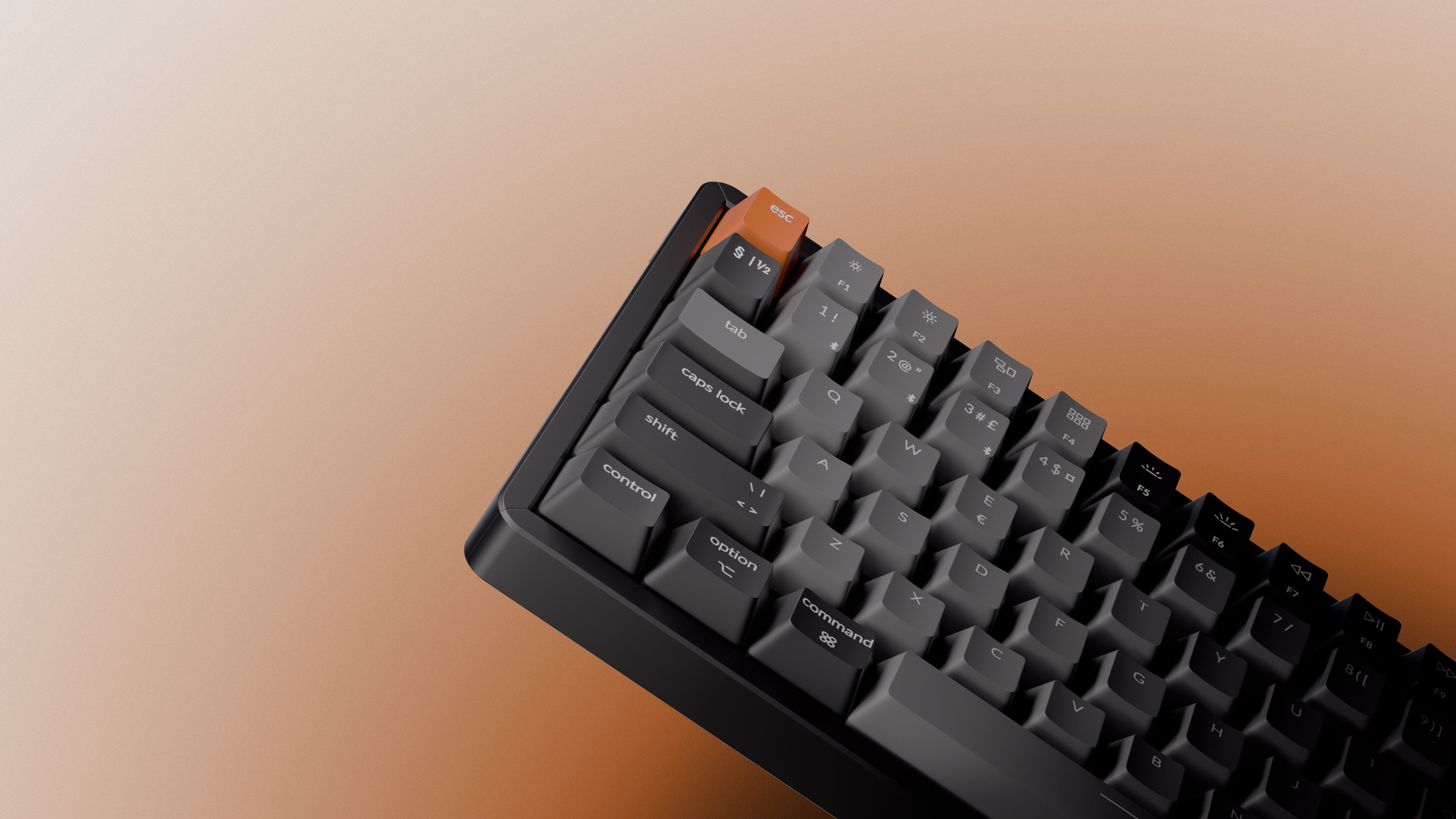 Alternate keyboard concept render