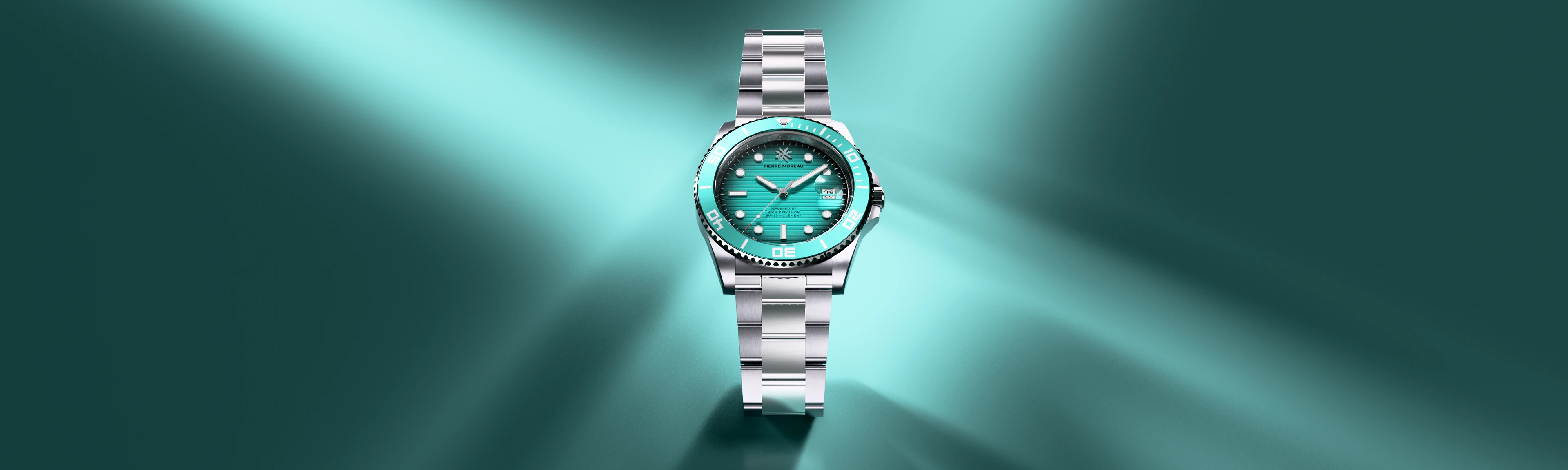 Wide tiffany Pierre Moreau watch render